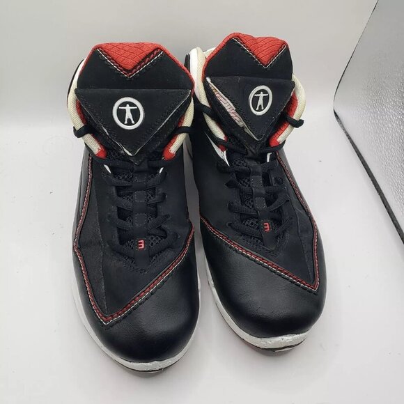 Converse Wade 3 Mid Black White Red - Size 7 - 101774 - Picture 2 of 8